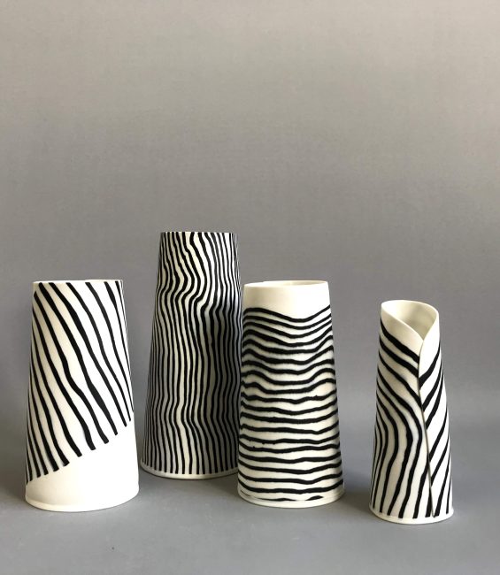 Black and White Striped Group
